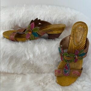 Spring Step L’Artiste jeweled sandal